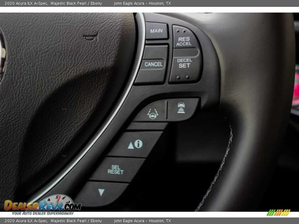 2020 Acura ILX A-Spec Majestic Black Pearl / Ebony Photo #31