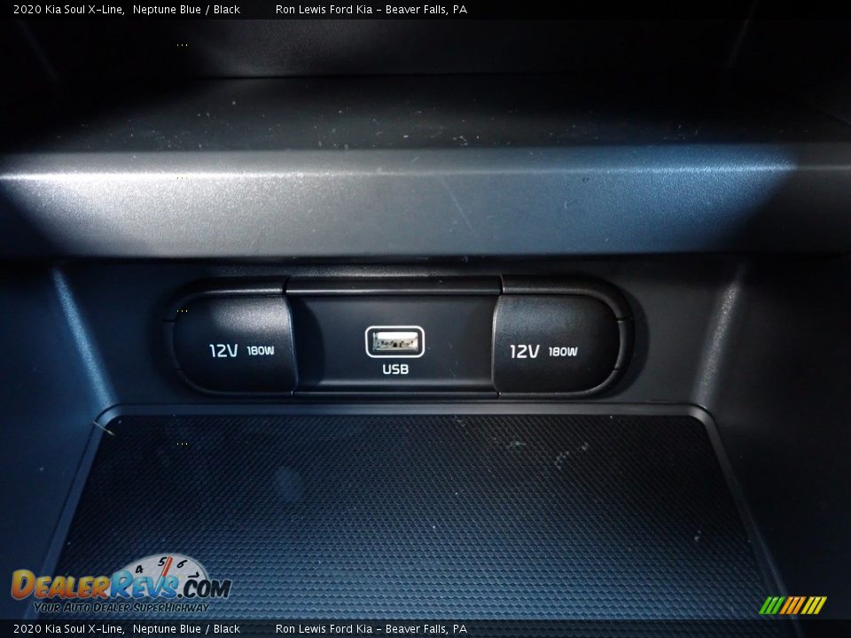 2020 Kia Soul X-Line Neptune Blue / Black Photo #20