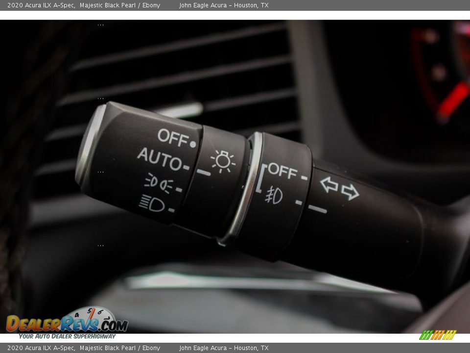 2020 Acura ILX A-Spec Majestic Black Pearl / Ebony Photo #34