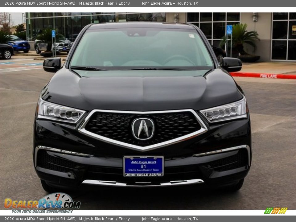 2020 Acura MDX Sport Hybrid SH-AWD Majestic Black Pearl / Ebony Photo #2