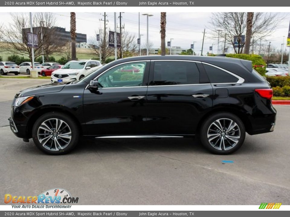 2020 Acura MDX Sport Hybrid SH-AWD Majestic Black Pearl / Ebony Photo #4