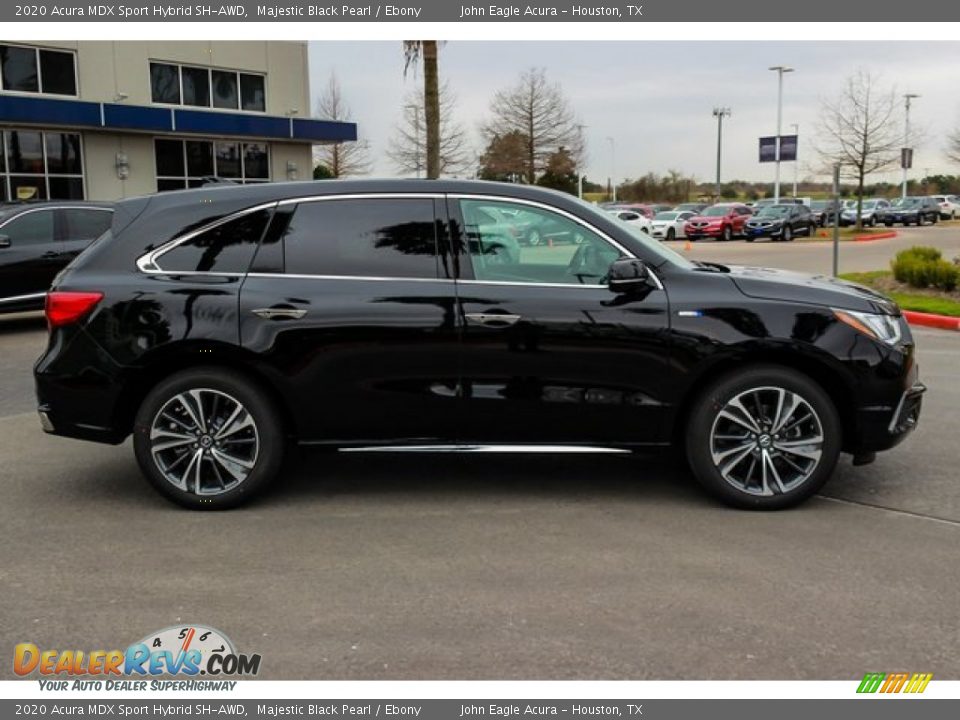 2020 Acura MDX Sport Hybrid SH-AWD Majestic Black Pearl / Ebony Photo #8