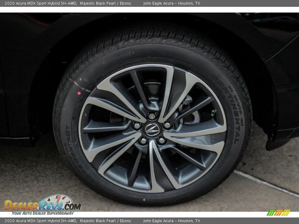 2020 Acura MDX Sport Hybrid SH-AWD Majestic Black Pearl / Ebony Photo #11