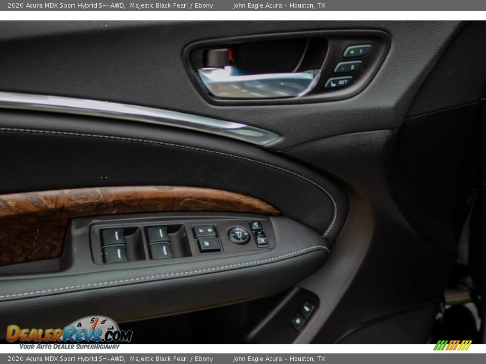 2020 Acura MDX Sport Hybrid SH-AWD Majestic Black Pearl / Ebony Photo #12
