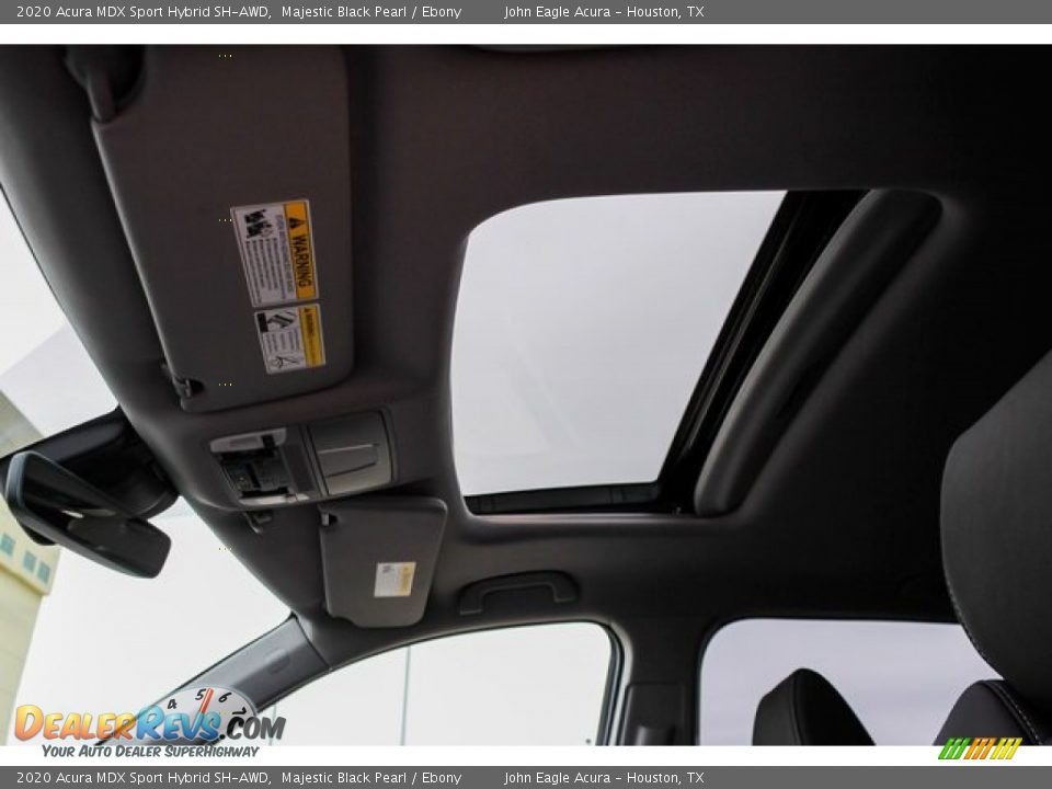 2020 Acura MDX Sport Hybrid SH-AWD Majestic Black Pearl / Ebony Photo #14