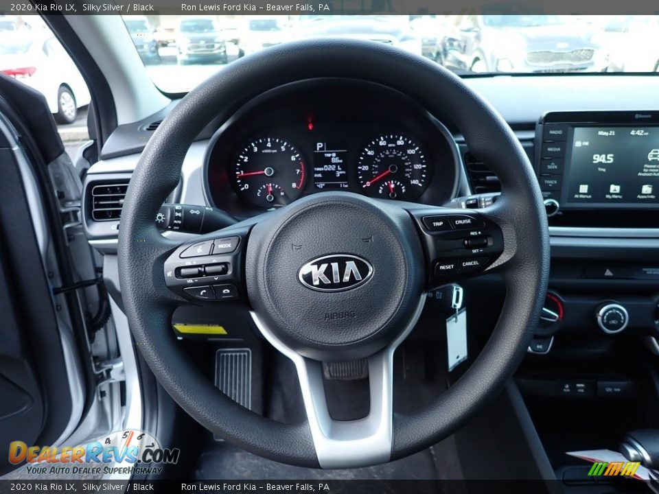 2020 Kia Rio LX Steering Wheel Photo #17
