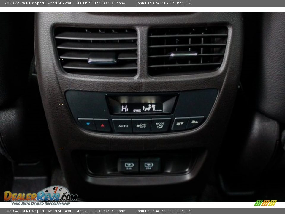 2020 Acura MDX Sport Hybrid SH-AWD Majestic Black Pearl / Ebony Photo #31