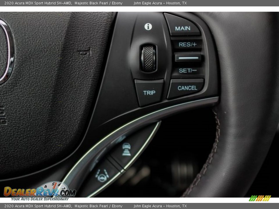 2020 Acura MDX Sport Hybrid SH-AWD Majestic Black Pearl / Ebony Photo #34