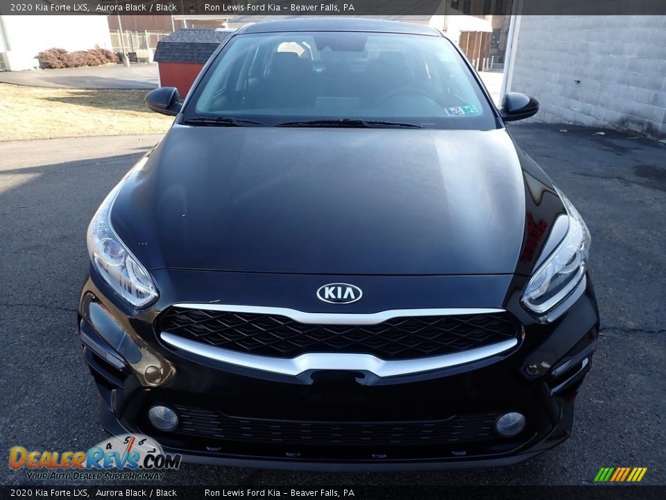 2020 Kia Forte LXS Aurora Black / Black Photo #8