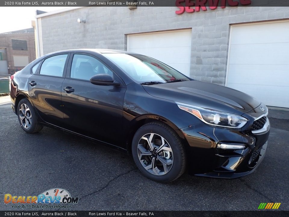 2020 Kia Forte LXS Aurora Black / Black Photo #9