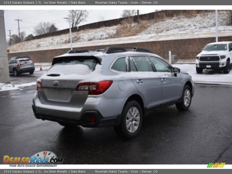 2019 Subaru Outback 2.5i Ice Silver Metallic / Slate Black Photo #6