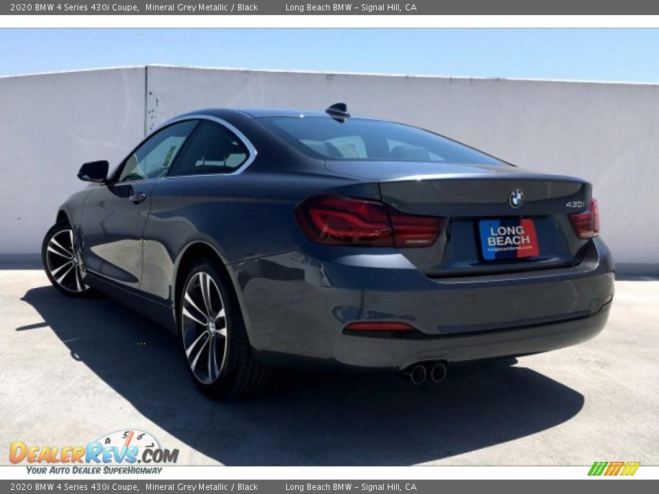 2020 BMW 4 Series 430i Coupe Mineral Grey Metallic / Black Photo #2