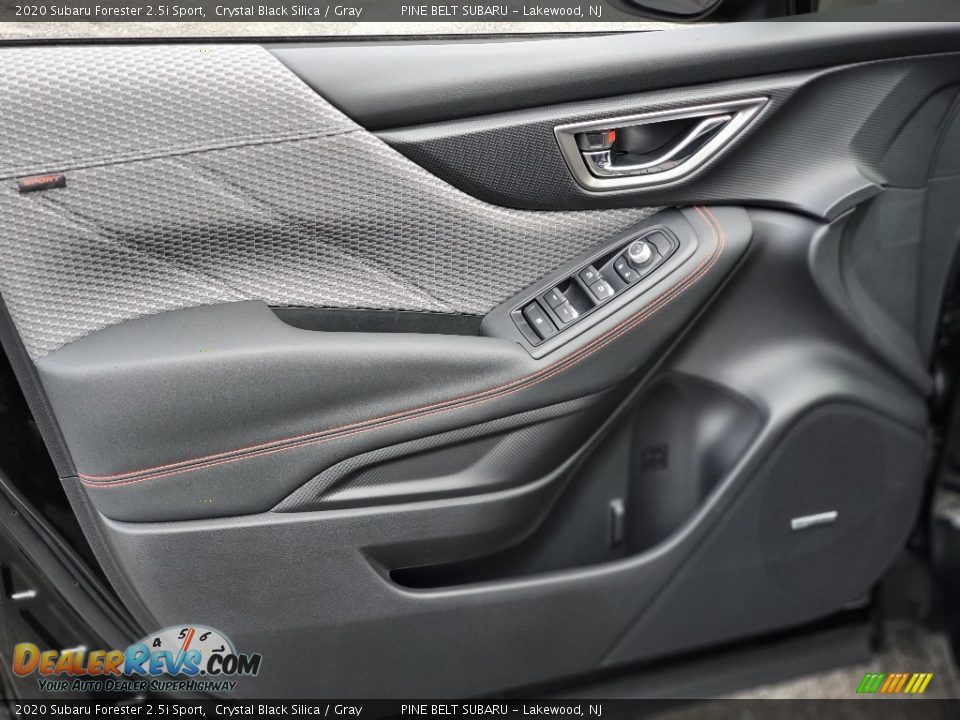 2020 Subaru Forester 2.5i Sport Crystal Black Silica / Gray Photo #8