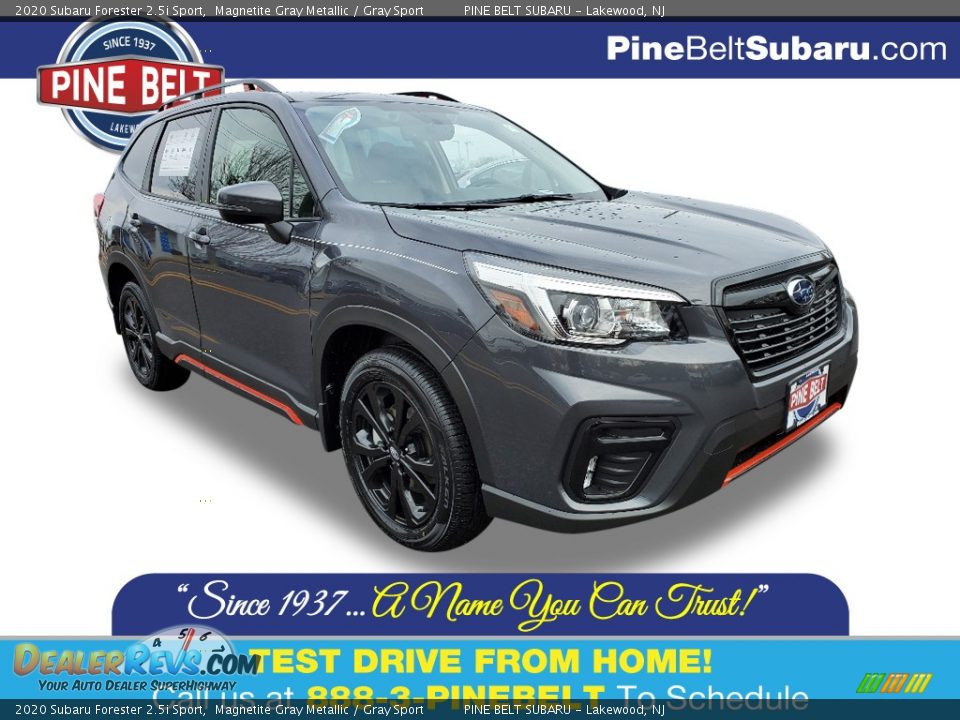 2020 Subaru Forester 2.5i Sport Magnetite Gray Metallic / Gray Sport Photo #1