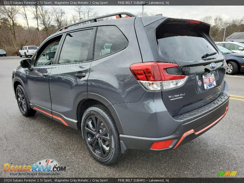 2020 Subaru Forester 2.5i Sport Magnetite Gray Metallic / Gray Sport Photo #4