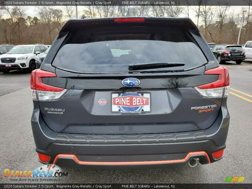 2020 Subaru Forester 2.5i Sport Magnetite Gray Metallic / Gray Sport Photo #5