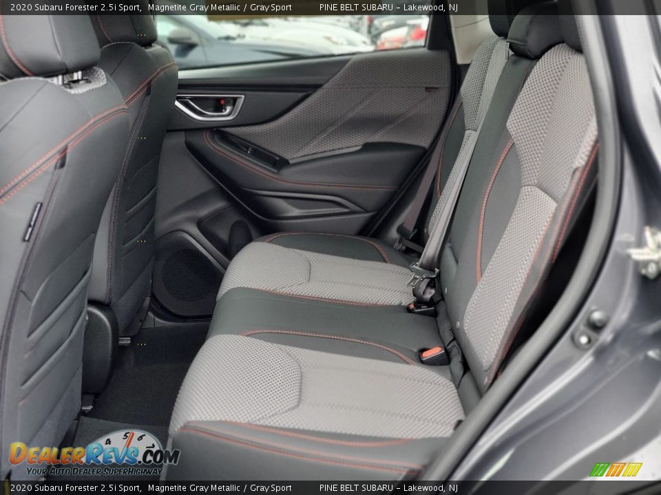 2020 Subaru Forester 2.5i Sport Magnetite Gray Metallic / Gray Sport Photo #6