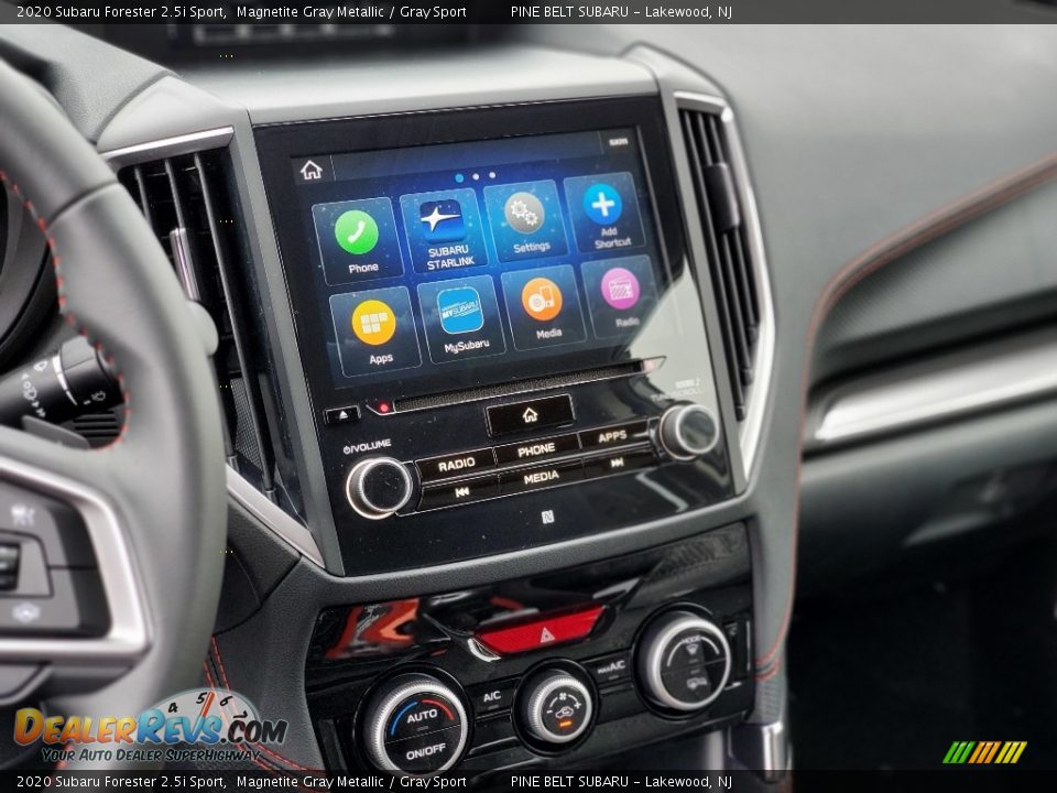 2020 Subaru Forester 2.5i Sport Magnetite Gray Metallic / Gray Sport Photo #10
