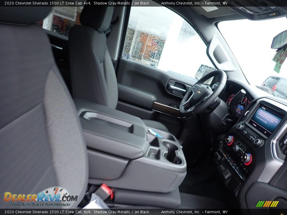 2020 Chevrolet Silverado 1500 LT Crew Cab 4x4 Shadow Gray Metallic / Jet Black Photo #8