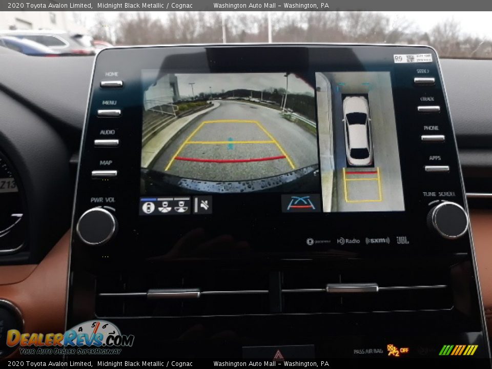 2020 Toyota Avalon Limited Midnight Black Metallic / Cognac Photo #12