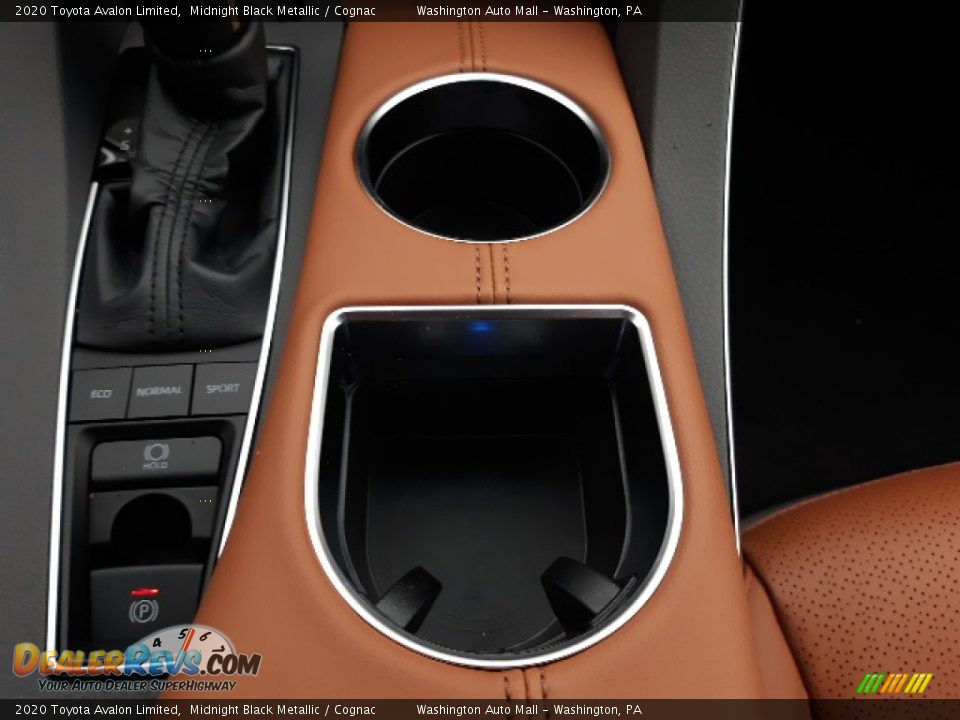 2020 Toyota Avalon Limited Midnight Black Metallic / Cognac Photo #18