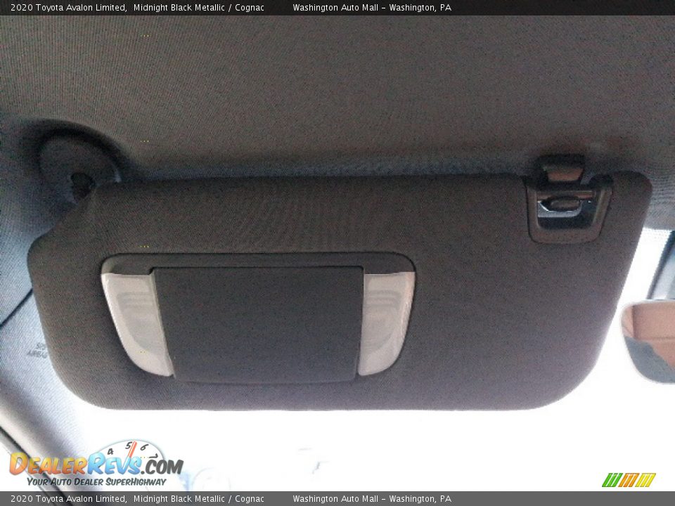 2020 Toyota Avalon Limited Midnight Black Metallic / Cognac Photo #20