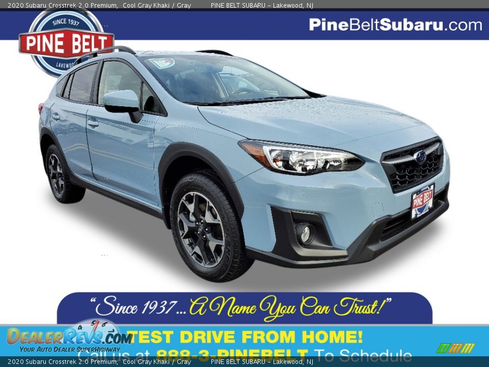 2020 Subaru Crosstrek 2.0 Premium Cool Gray Khaki / Gray Photo #1
