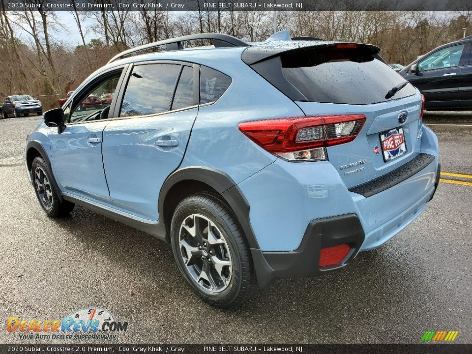 2020 Subaru Crosstrek 2.0 Premium Cool Gray Khaki / Gray Photo #4