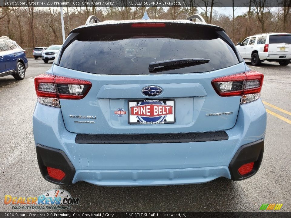 2020 Subaru Crosstrek 2.0 Premium Cool Gray Khaki / Gray Photo #5