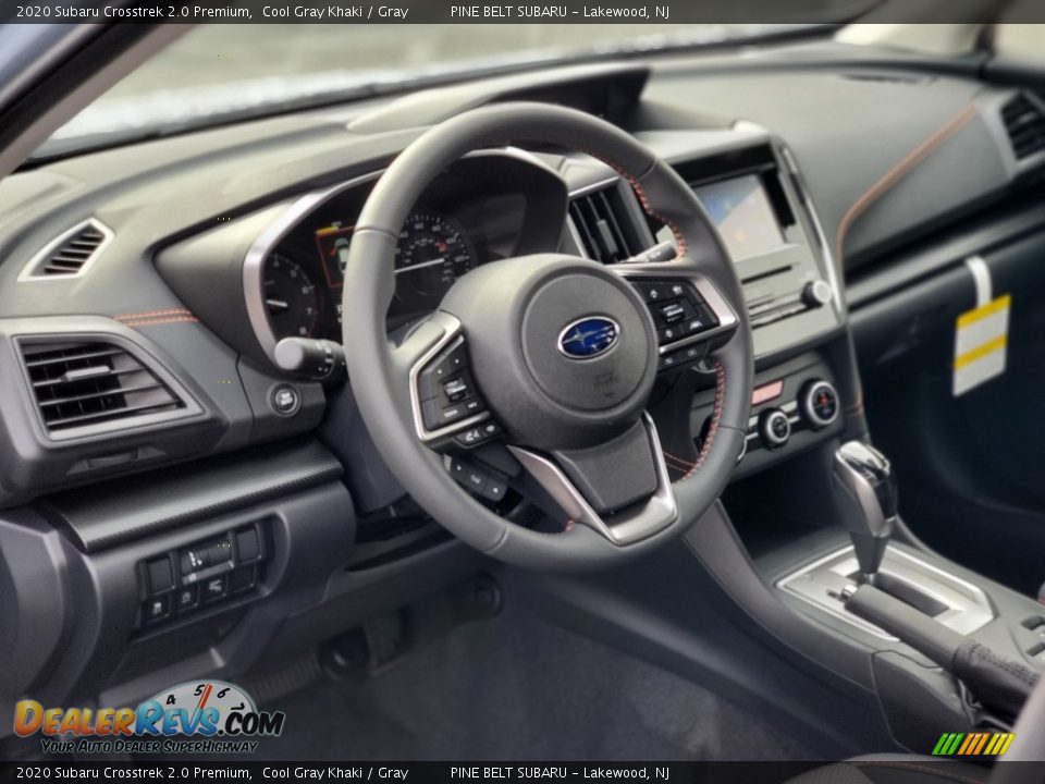 2020 Subaru Crosstrek 2.0 Premium Cool Gray Khaki / Gray Photo #7