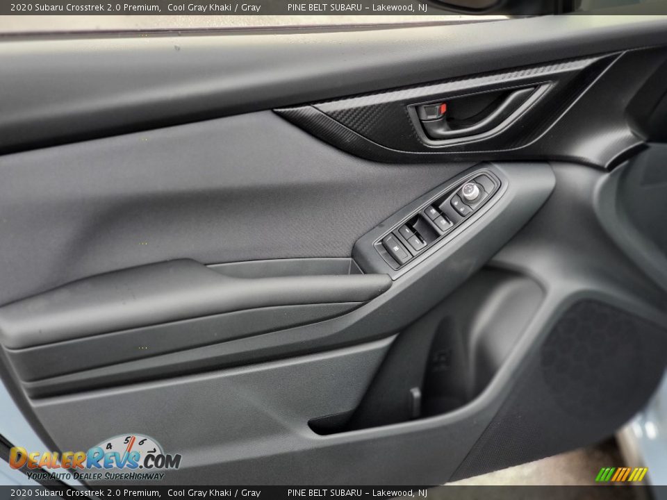 2020 Subaru Crosstrek 2.0 Premium Cool Gray Khaki / Gray Photo #8