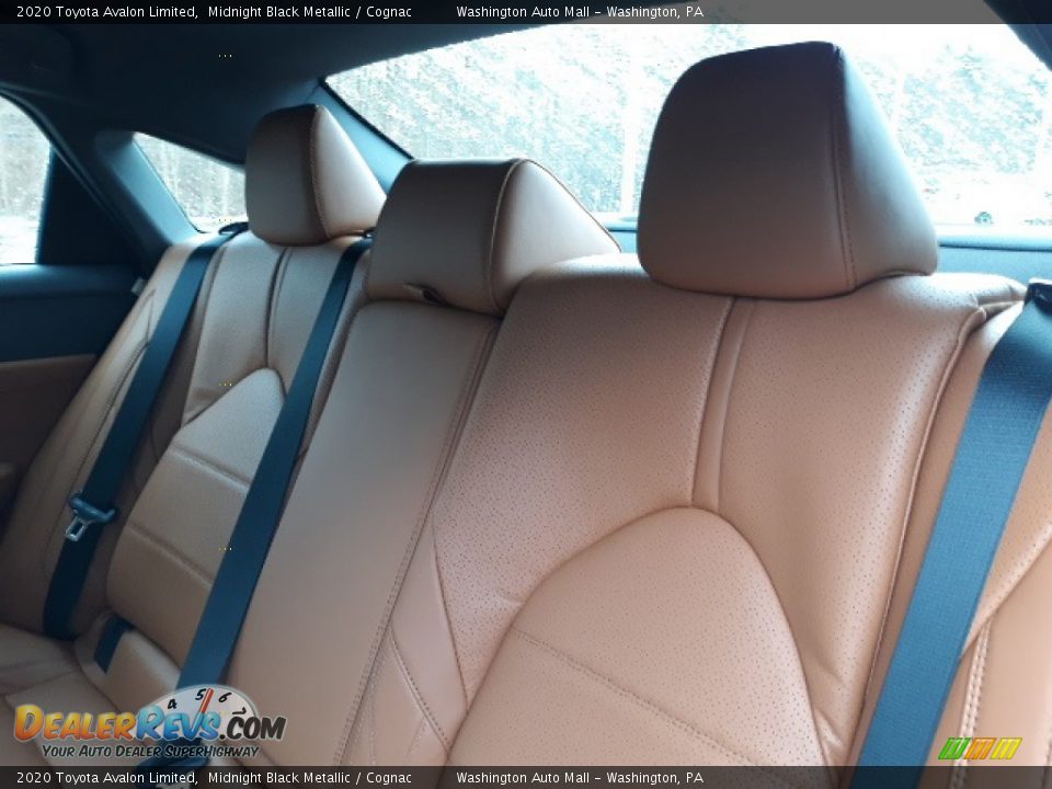 2020 Toyota Avalon Limited Midnight Black Metallic / Cognac Photo #30