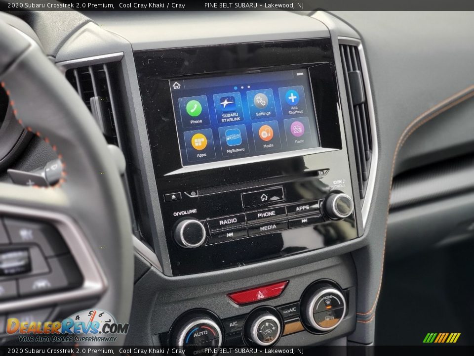 2020 Subaru Crosstrek 2.0 Premium Cool Gray Khaki / Gray Photo #10