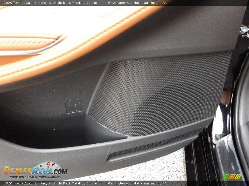 2020 Toyota Avalon Limited Midnight Black Metallic / Cognac Photo #33