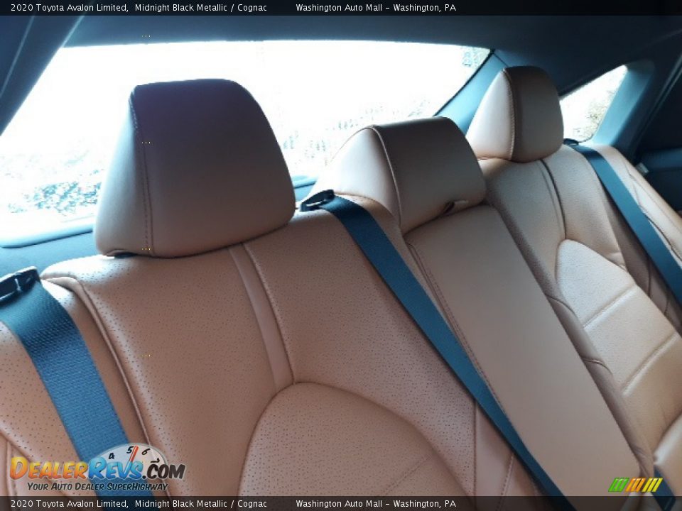 2020 Toyota Avalon Limited Midnight Black Metallic / Cognac Photo #36