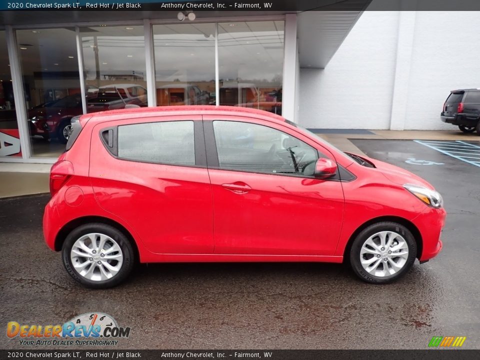 Red Hot 2020 Chevrolet Spark LT Photo #3