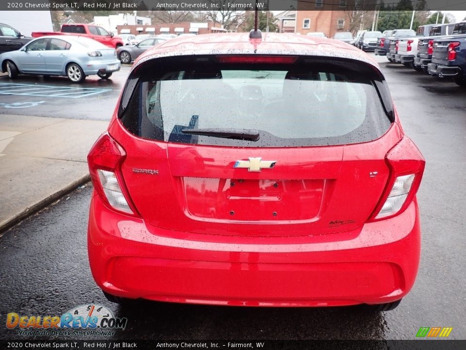 2020 Chevrolet Spark LT Red Hot / Jet Black Photo #5