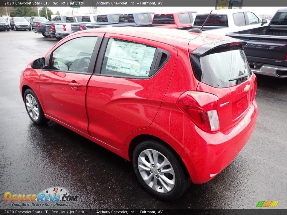 2020 Chevrolet Spark LT Red Hot / Jet Black Photo #6