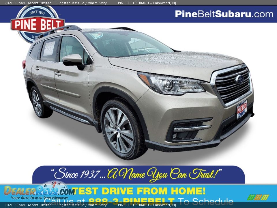 2020 Subaru Ascent Limited Tungsten Metallic / Warm Ivory Photo #1