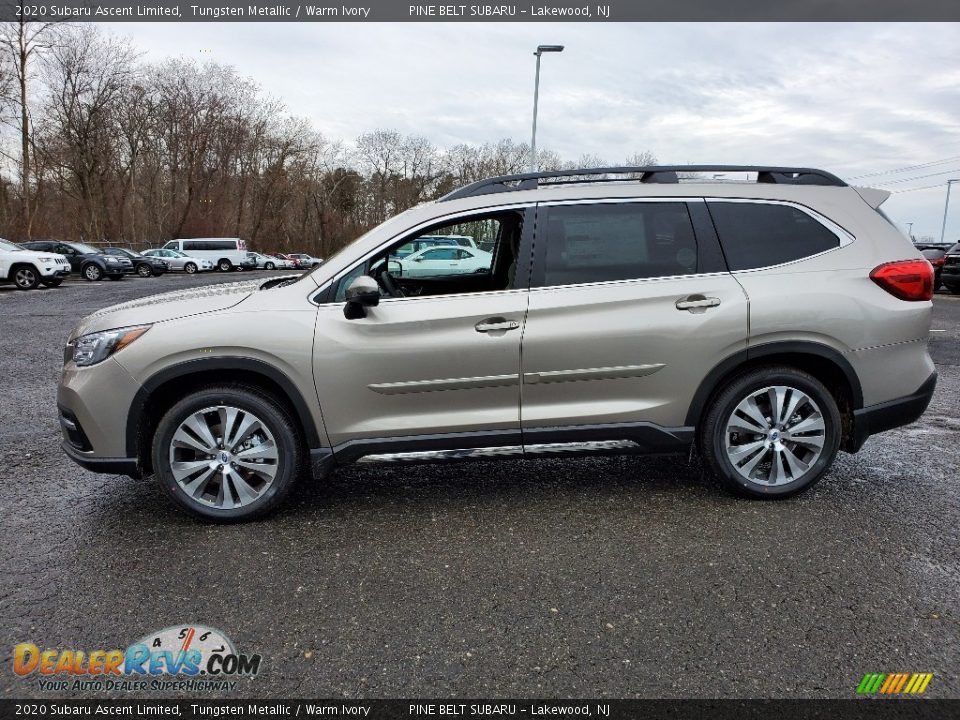 2020 Subaru Ascent Limited Tungsten Metallic / Warm Ivory Photo #3
