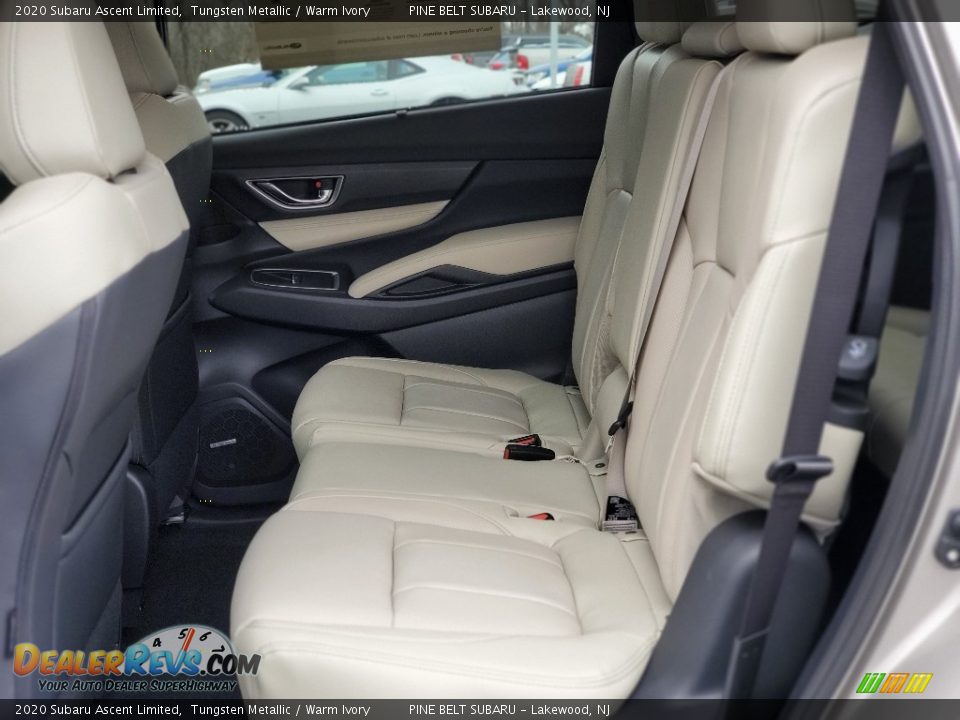 2020 Subaru Ascent Limited Tungsten Metallic / Warm Ivory Photo #6