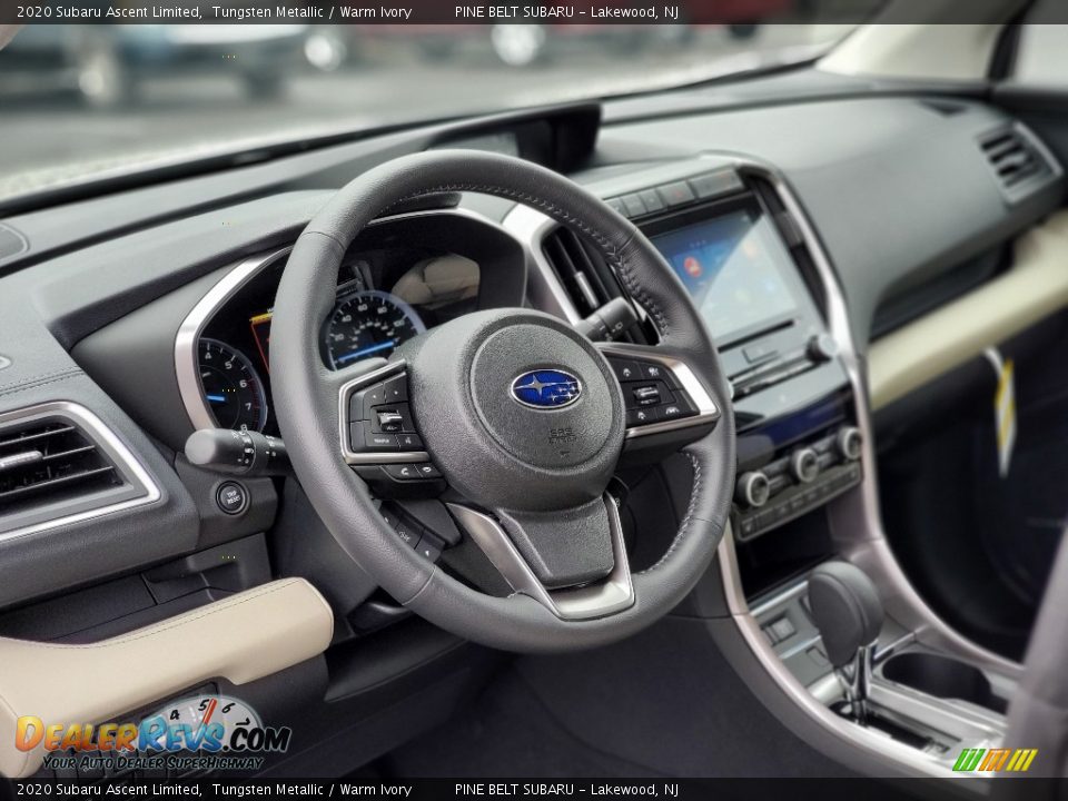2020 Subaru Ascent Limited Tungsten Metallic / Warm Ivory Photo #7