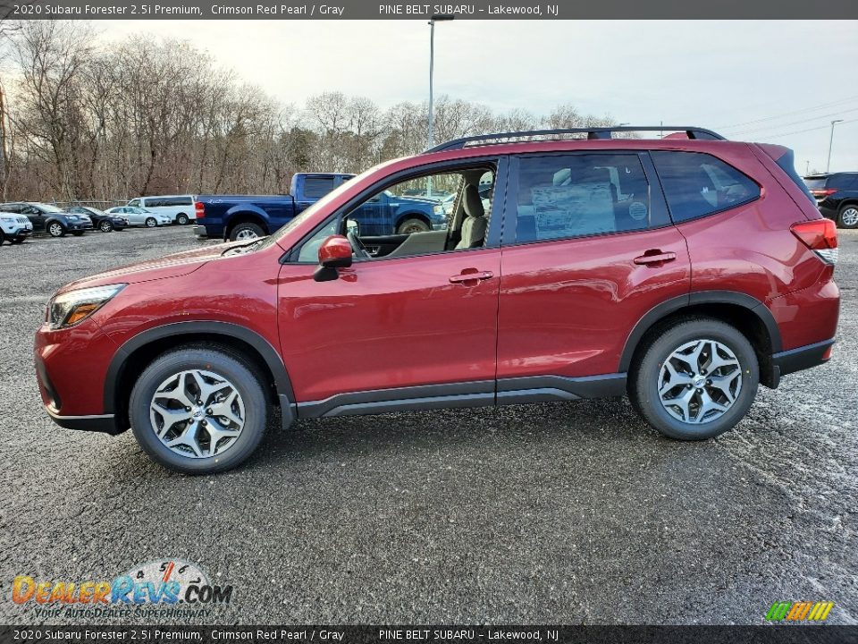 Crimson Red Pearl 2020 Subaru Forester 2.5i Premium Photo #3