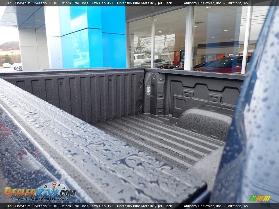 2020 Chevrolet Silverado 1500 Custom Trail Boss Crew Cab 4x4 Northsky Blue Metallic / Jet Black Photo #11