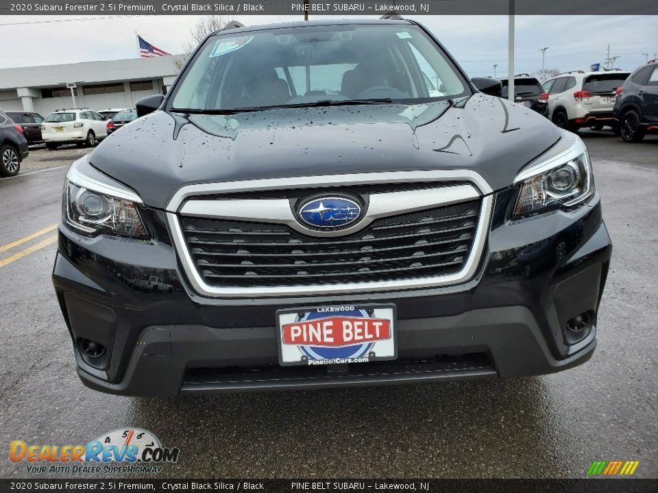 2020 Subaru Forester 2.5i Premium Crystal Black Silica / Black Photo #2
