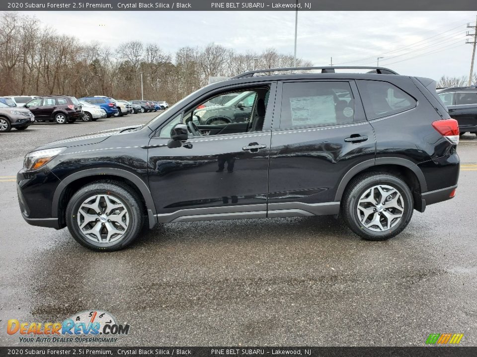 Crystal Black Silica 2020 Subaru Forester 2.5i Premium Photo #3