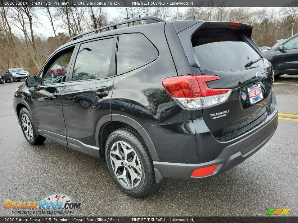 2020 Subaru Forester 2.5i Premium Crystal Black Silica / Black Photo #4