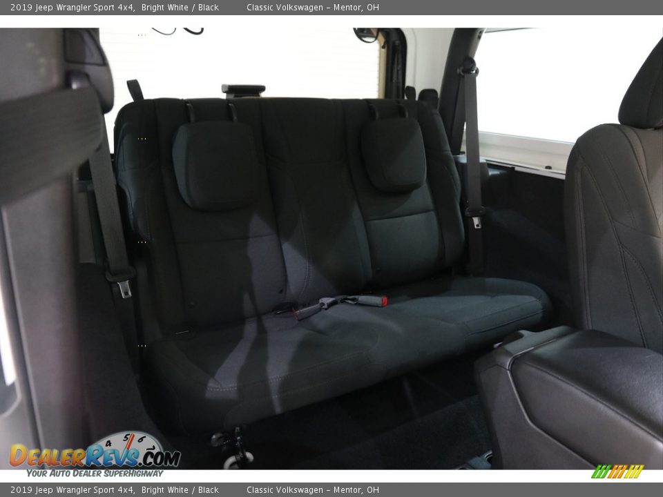 2019 Jeep Wrangler Sport 4x4 Bright White / Black Photo #16