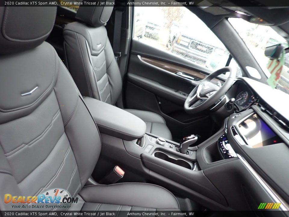 2020 Cadillac XT5 Sport AWD Crystal White Tricoat / Jet Black Photo #9