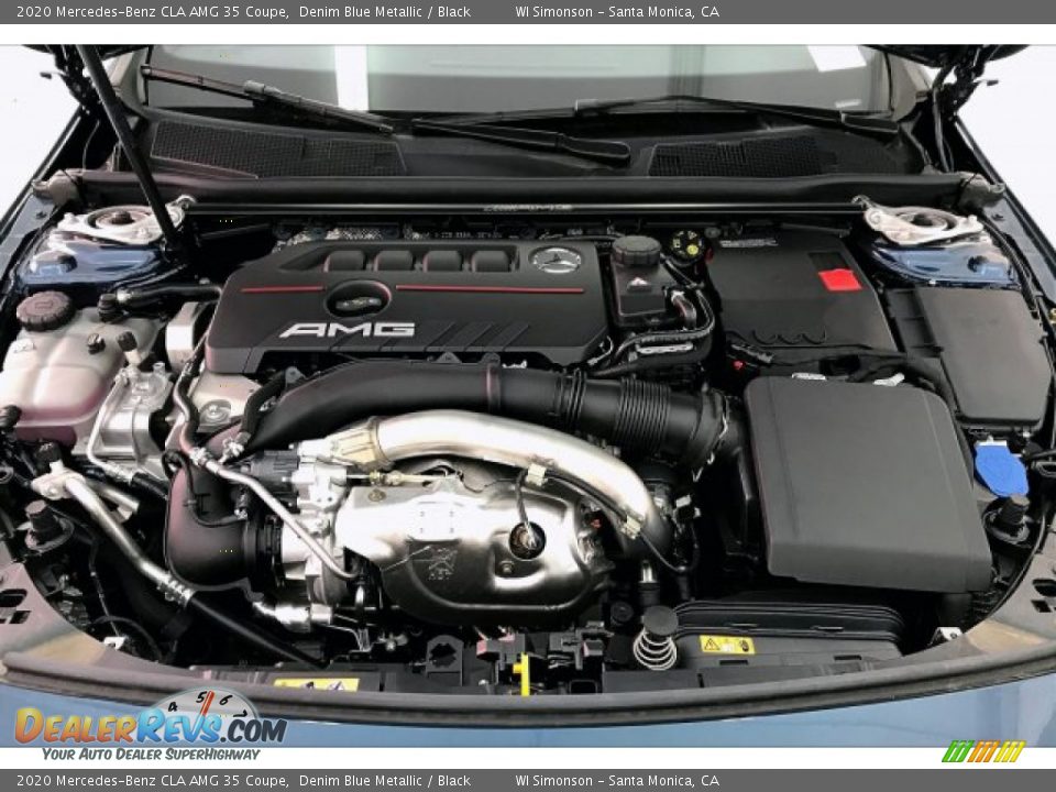 2020 Mercedes-Benz CLA AMG 35 Coupe 2.0 Liter Twin-Turbocharged DOHC 16-Valve VVT 4 Cylinder Engine Photo #9